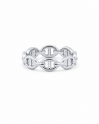 14K Gold Riviera Link Ring