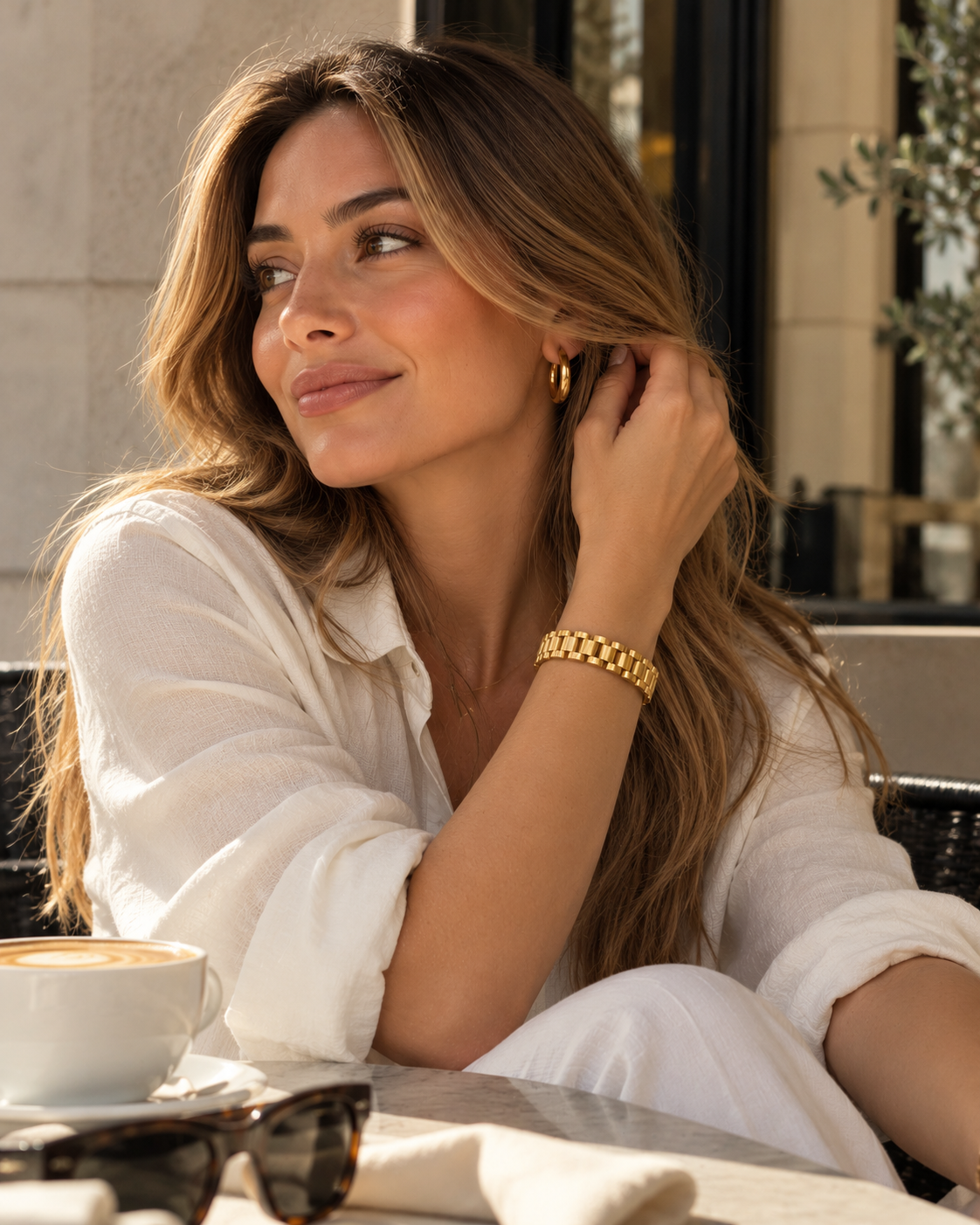 14K Gold Tempo Link Bracelet