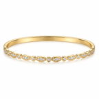 14K Gold Heirloom Bangle