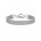 14K Gold Woven Chain Bracelet