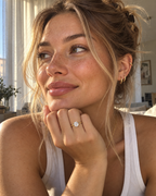 14K Gold Riviera Ring