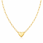 14K Gold Amora Heart Necklace
