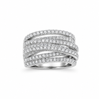 14K Gold Aurora Wave Ring