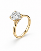 14K Gold Riviera Ring