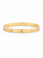 14K Gold Bangle Bracelet