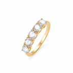 14K Gold Promessa Ring