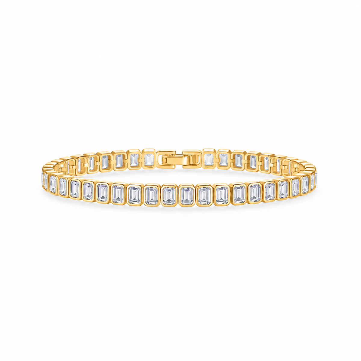 14K Gold Monaco Tennis Bracelet