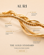 14K Gold Aurora Wave Ring