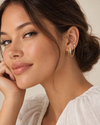 14K Gold Portofino Pearl Chain Earring