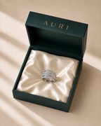 14K Gold Aurora Wave Ring