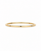 14K Gold Stacking Bangle Bracelet