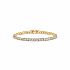 14K Gold Aurora Tennis Bracelet