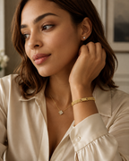 14K Gold Trèfle Necklace