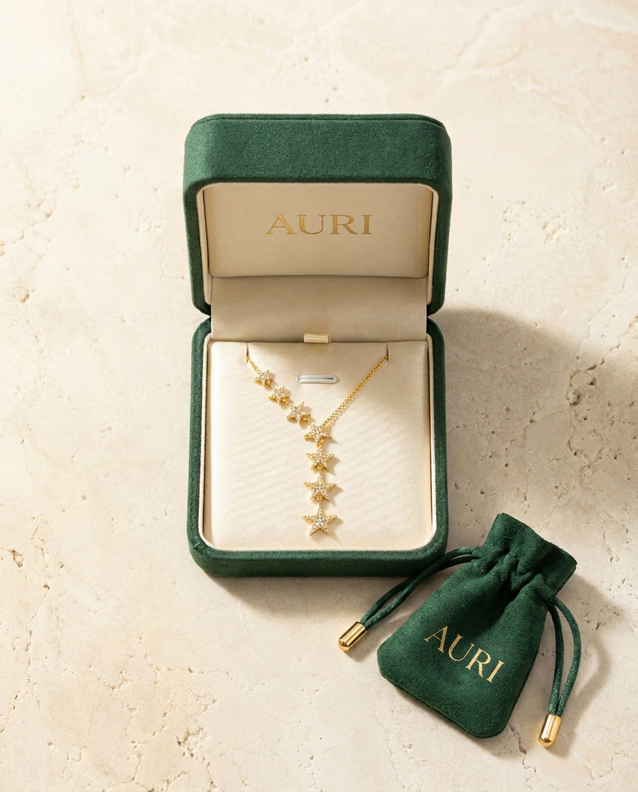 14K Gold Celeste Lariat